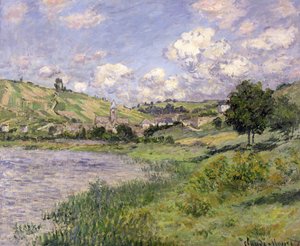 風景、ヴェトゥイユ、1879 作： Claude Monet